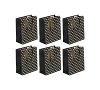 Eurowrap - 32490-3Cpack - Pack 6 sacchetti regalo per adulti 21,5x10,2x25