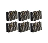 Eurowrap - 32490-6Cpack - Pack 6 sacchetti regalo per adulti 37,3x11,8x27