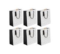 Eurowrap - 32493-3Cpack - Pack 6 sacchetti regalo per adulti 21,5x10,2x25