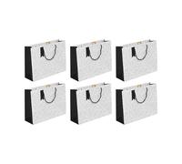 Eurowrap - 32493-6Cpack - Pack 6 sacchetti regalo per adulti 37,3x11,8x27