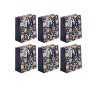 Eurowrap 33865-3C, set da 6 Sacchetti, 21,5x10,2x25,3cm, Petits regali