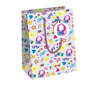 Eurowrap - 33877-3C - sacchetto regalo per bambini 21,5x10,2x25,3cm 210g