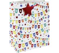 Eurowrap - 33913-3C - sacchetto regalo per compleanno 21,5x10,2x25,3cm 210g