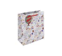 Eurowrap 35365-3C - Anniversaire, sac moyen 21,5x10,2x25,3 cm - Paq de 6