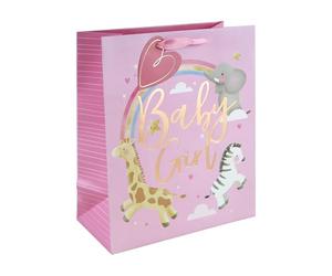 Eurowrap 35386-2C - Baby Girl, sac large 26,5x14x33 cm - PAQ DE 6