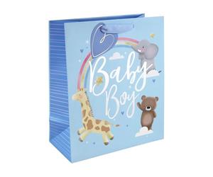 Eurowrap 35389-2C - Baby Boy, sac large 26,5x14x33 cm - PAQ DE 6