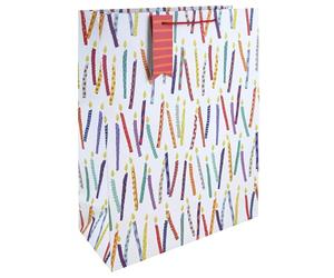 Eurowrap 35453-1WC - Bougies, sac XL 33x15x45,5 cm - PAQ DE 6