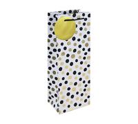 Eurowrap 35471-4C - Pois, Borsa portabottiglia 12,7x9x35,5cm - Conf. 6
