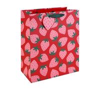 Eurowrap 37049-2C - Fragole, sacc. grande 26,5x14x33 cm - Pack da 6