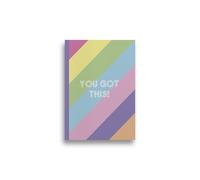 Eurowrap A5 Lined Notepad - 100 Sheets, Inspirational You Got This Cover Design, Ideal for Notes, Journaling, and Planning