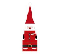 Eurowrap X-29478-BXCC - Santa, set de 3 boites carrées