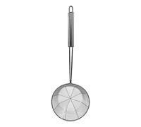 EUROXANTY - Schiumarola a filo | Colino con manico | Schiumarola per friggere | Colino in acciaio inox | Grande capacità | Manico extra lungo | 15 cm