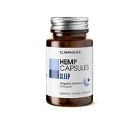 EUSPHERA Srl Integratore Hemp Capsules Sleep per il sonno, 30 capsule