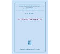 Eutanasia del diritto? [Paperback] [Dec 11, 2025] Avitabile, Luisa