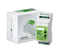 Eutonomy euFIX R223 Adattatore per Guida DIN per FIBARO Roller Shutter 3, con Pulsanti