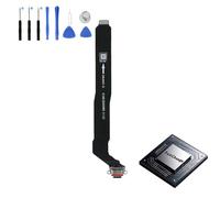 Eutoping Scheda Porta di Ricarica per OnePlus Nord 2 5G Nord 2T 5G con Ricarica Rapida IC Flex Cable Assembly Sostituzione