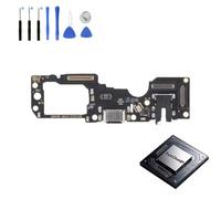 Eutoping Scheda porta di ricarica per Oppo A78 4G (CPH2565) con ricarica rapida IC Flex Cable Assembly Sostituzione