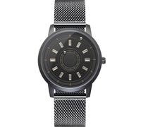 EUTOUR Orologio Uomo Magnetico Moda Semplice Cuscinetto a Sfera Quarzo Orologi da Polso da Uomo con Cinturino in Acciaio Inossidabile 40mm