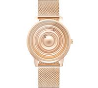 EUTOUR Orologio Uomo Magnetico Moda Semplice Cuscinetto a Sfera Quarzo Orologi da Polso da Uomo con Cinturino in Acciaio Inossidabile Oro