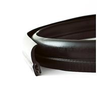 EUTRAS [10 m] KSD2152 - Guarnizione per portiera auto - si tiene senza colla - perfetta guarnizione in gomma per portiere, bagagliaio e portellone posteriore dell'auto - migliore qualità industriale tedesca Made in EU