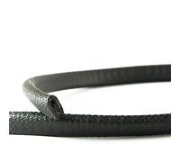 EUTRAS [10 m] Protezione bordi 1-2 mm nero - si fissa senza adesivo - ideale per lamiere e portiere di auto - protegge i bordi - qualità industriale tedesca - spedizione in 24 ore