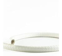 EUTRAS [5 m] Protezione bordi 0,5-1,5 mm bianco - si fissa senza adesivo - ideale per lamiere e portiere di auto - protegge i bordi - qualità industriale tedesca - spedizione in 24 ore