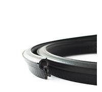 EUTRAS-Kantenschutz Guarnizione profilata KSD2004 10 m - Guarnizione per porta e bagagliaio auto per 1,0-3,5 mm - Guarnizione in gomma PVC/EPDM - Autoaggraffante, senza colla - Prodotto in Germania
