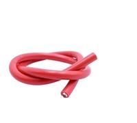 EUXHTYWP Cavo a Spirale telescopico, Cavo in Silicone Rosso da 1 m, Cavi elettrici Resistenti al Calore 30/28/26/24/22/20 AWG, Cavo in Silicone Morbido e Flessibile for Pannelli solari a Batteria