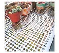 EUXHTYWP Lamiera Forata in Acciaio Inossidabile, lamiera in 304, Piastra, Griglie Decorative in Stile Schermo(77x400cm)