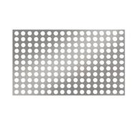 EUXHTYWP Lamiera Forata in Acciaio Inossidabile, Piastra in 304, Rete di Protezione for balconi, Metallica for la delle apparecchiature Ventilazione e Decorazione(35x110cm)