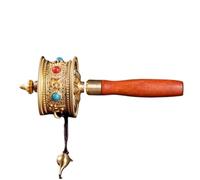 EUXHTYWP Ruota di preghiera tibetana, una ruota sutra a manovella estremamente fluida e silenziosa for il buddismo tibetano