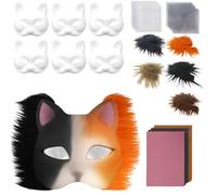 Euyehn Maschere Divertenti Per Bambini A Forma Di Animali - Copri Volto Per Cosplay Con Retine Traspiranti Sugli Occhi - Costume Per Bambini Ragazzi Adulti Cosplay Feste Foto Teatro