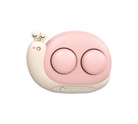 Euyehn Ultrasuoni Lens Cleaner - Ultrasuoni ad alta frequenza pulizia lente rondella custodia 2 in 1, portatile morbido contenitore per lenti da viaggio e uso domestico, rosa, Refer to,