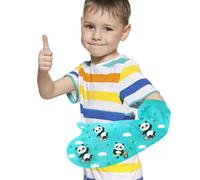 EuyiHlybt Copri Gesso Braccio per Doccia (Motivo Panda), Protezione per Gesso per Bambini Impermeabile, Busta Gesso Braccio Riutilizzabile, Protezioni Morbide e Confortevoli per Bendaggi