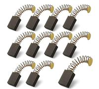 EUYKQNOI Spazzole di Carbone 5x8x15mm per Smerigliatrice Angolare - 10PCS Carboncini Motore Elettrico, Compatibile con Bosch Makita Parkside Einhell, Alta Durata per Utensili Elettrici