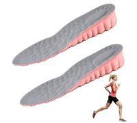 EUYKQNOI Suole 3D Rialzate & Soletta Scarpe Donna,Sottopiedi Altezza Regolabile 2.5 cm,Morbido Antiscivolo e Traspirante per Tacco Basso Medio,Unisex Uomo Donna,Taglie: 37-38