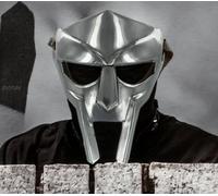 EUYUN MF Doom Face Gladiatore Medievale Halloween Armor Steel Lieve Mad-Villain Costume ideale per Halloween Costume