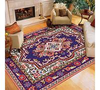 EUYXCRV Tappeti Persiani in Stile Etnico e Bohémien per Soggiorno, Camera da Letto e Divani - 80 x 120 cm