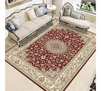 EUYXCRV Tappeto in Velluto di Cristallo di Boemia, Coperta per Divano in Tappeto Persiano, Adatto per L'Ufficio della Camera da Letto del Soggiorno 100 x 120 cm