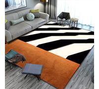 EUYXCRV Tappeto Moderno Minimalista Tappeto Nordico Tappeto Soggiorno Divano Tavolino Cuscino Camera da Letto Tappeto Velluto di Cristallo 60 x 90 cm