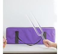 EUZLKDXU Diapason in Cristallo di Quarzo Chakra, Diapason in Cristallo di Quarzo con percussore Gratuito, for Strumenti Musicali Chakra, Meditazione Yoga, guarigione del Suono(C Note,432hz 30mm)