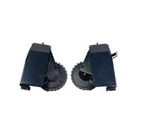 EUZONSKWL Accessorio for Aspirapolvere, Compatibile con Roidmi, Eve Plus, Compatibile con Lydsto, R1 PRO / S1 / R1 / S1 PRO, Parti della Ruota for Aspirapolvere Robot con Motore(Black R+L)