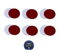 EUZUXU 12 Pezzi Set di Pastiglie Adesive di Ricambio, compatibile con Park Lite Parking Disc, per Parabrezza, Adesivi per Parcheggio, Adesivi per Parcheggio