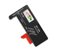 EUZUXU Tester Batteria Universale, Semplice Tester Universale per Batterie AA, AAA, C, D, 9V, 1.5V, Misuratore di Batteria Veloce