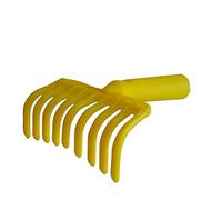EV MANINA Rastrello Pettine in Plastica per la Raccolta delle Olive, Giallo, 18x14.5x6 cm