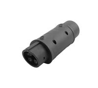 EV Vehicle Charger Adapter from IEC 62196 2 to J1772 Type 1 with Single-Sided Connector for SAE Compatibility