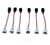 EV1 Maschio A DENSO Femminile con Fili Iniettore Adattatore Codini X6 Per Jag