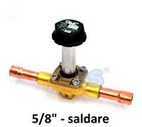EV125S - Elettrovalvola valvola solenoide GMC attacchi a saldare 16 x 16 mm ods