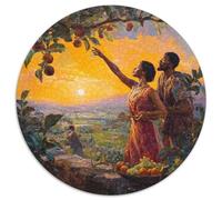 Eva, Adamo e il Giardino dell'Eden 1000pcs (67.5x67.5cm) - Puzzle Per Adulti GioGattotolo Fai-da-te