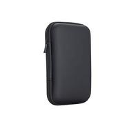 EVA Antiurto 2.5 Pollice Hard Drive Custodia Custodia Sacchetto per HDD Esterno Banca di Potere Cavi con PU Superficie Esterna Liscio Chiusura Con Cerniera